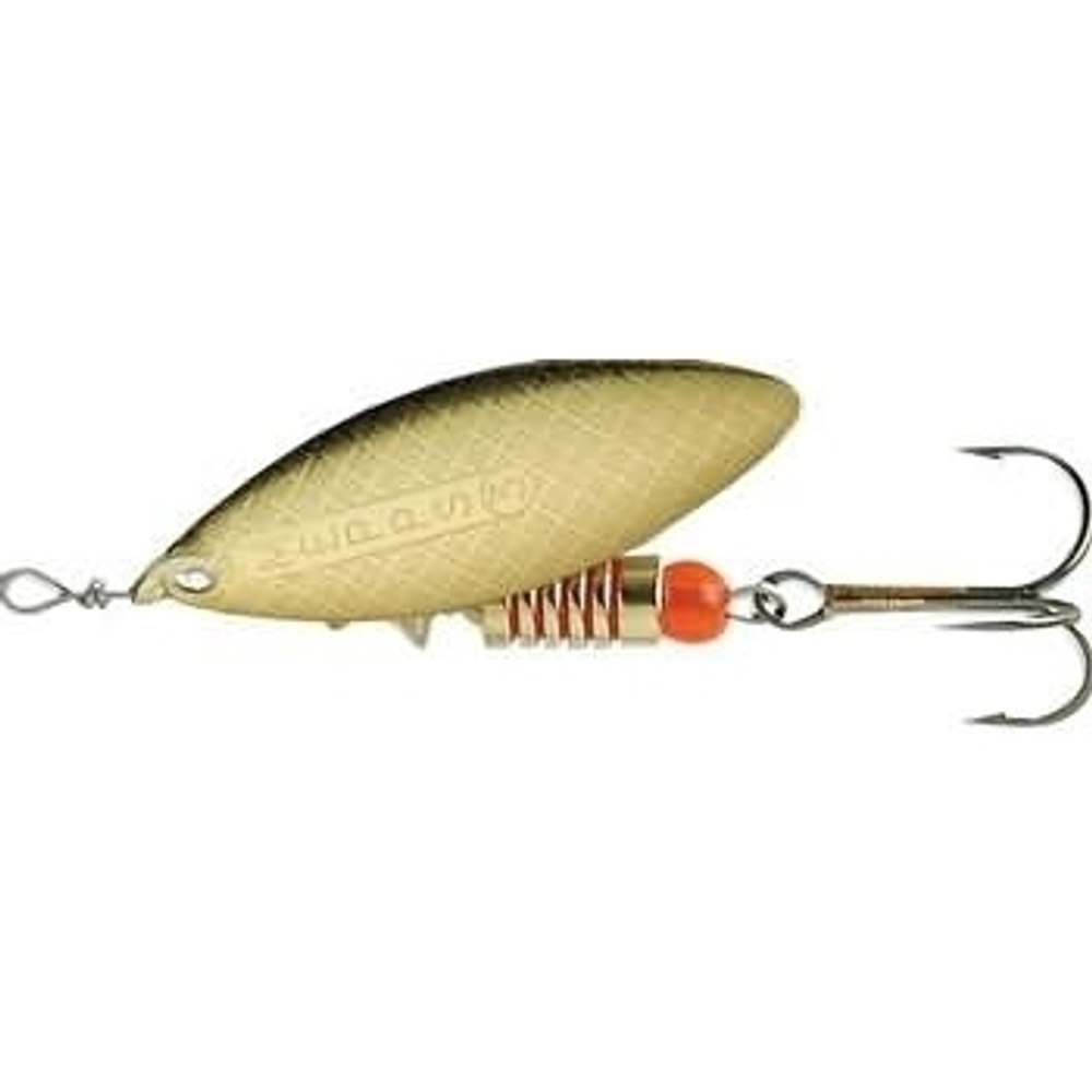 Блесна для рыбалки вращающаяся AGLIA LONG 2, Black