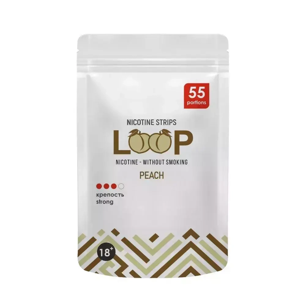 Никотиновые пластинки LOOP PEACH (12 МГ) - ПЕРСИК
