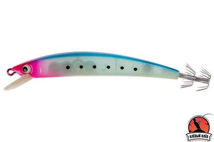 Кальмарный воблер  HIGASHI Pelagic 19g #08. Blue Red Head