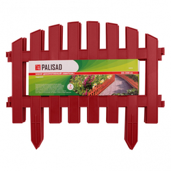 Забор декоративный "Винтаж", 28 х 300 см, терракот, Россия, Palisad