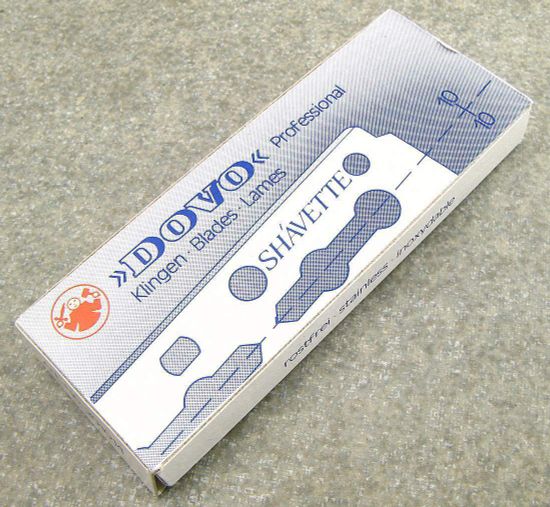 Лезвия для бритвы шаветт Dovo Shavette, 10шт