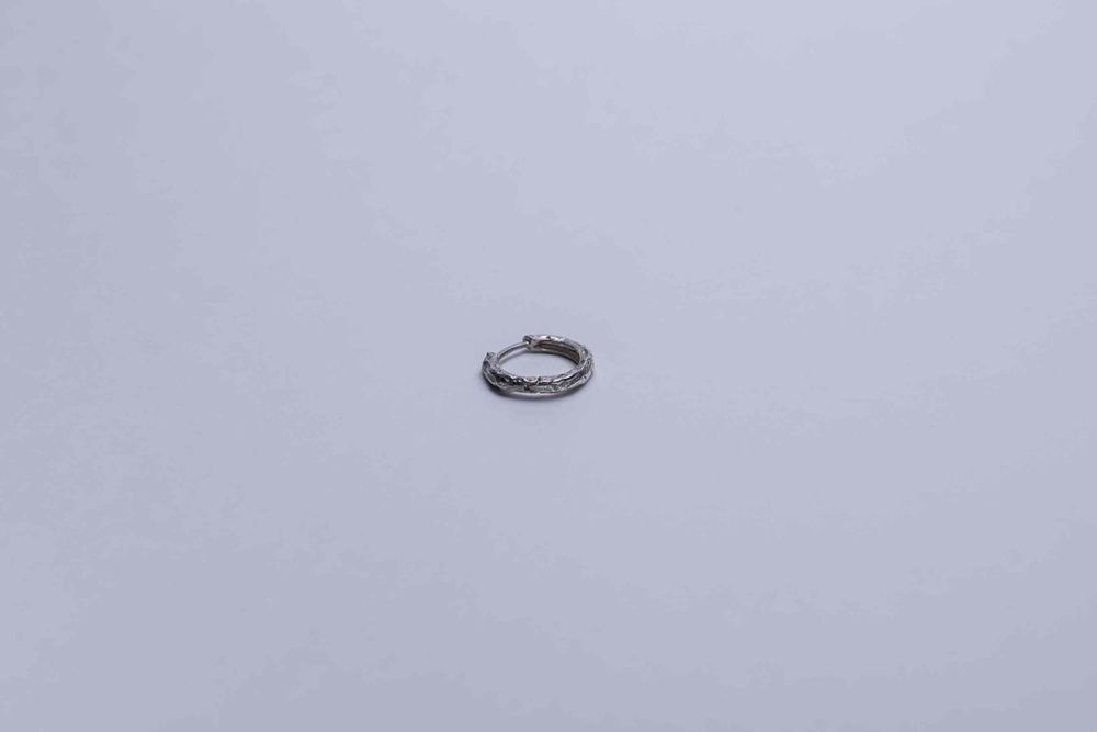 Серьга Rough Jwlry Flux Oxyd темная