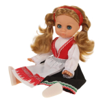 Кукла Эля в норвежском костюме 30см. (Весна)