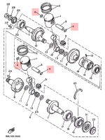 Стопорное кольцо Yamaha 934502105300