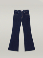 Женские джинсы клеш с завышенной талией Levi's 726 Flare A3410-0108, Утепленные