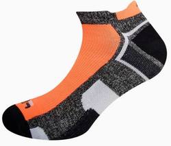 Теннисные носки Fila Unisex Invisible Mutltisport Socks 3P - shock black/разноцветный