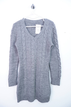 Платье вязаное, визуально 44 размер