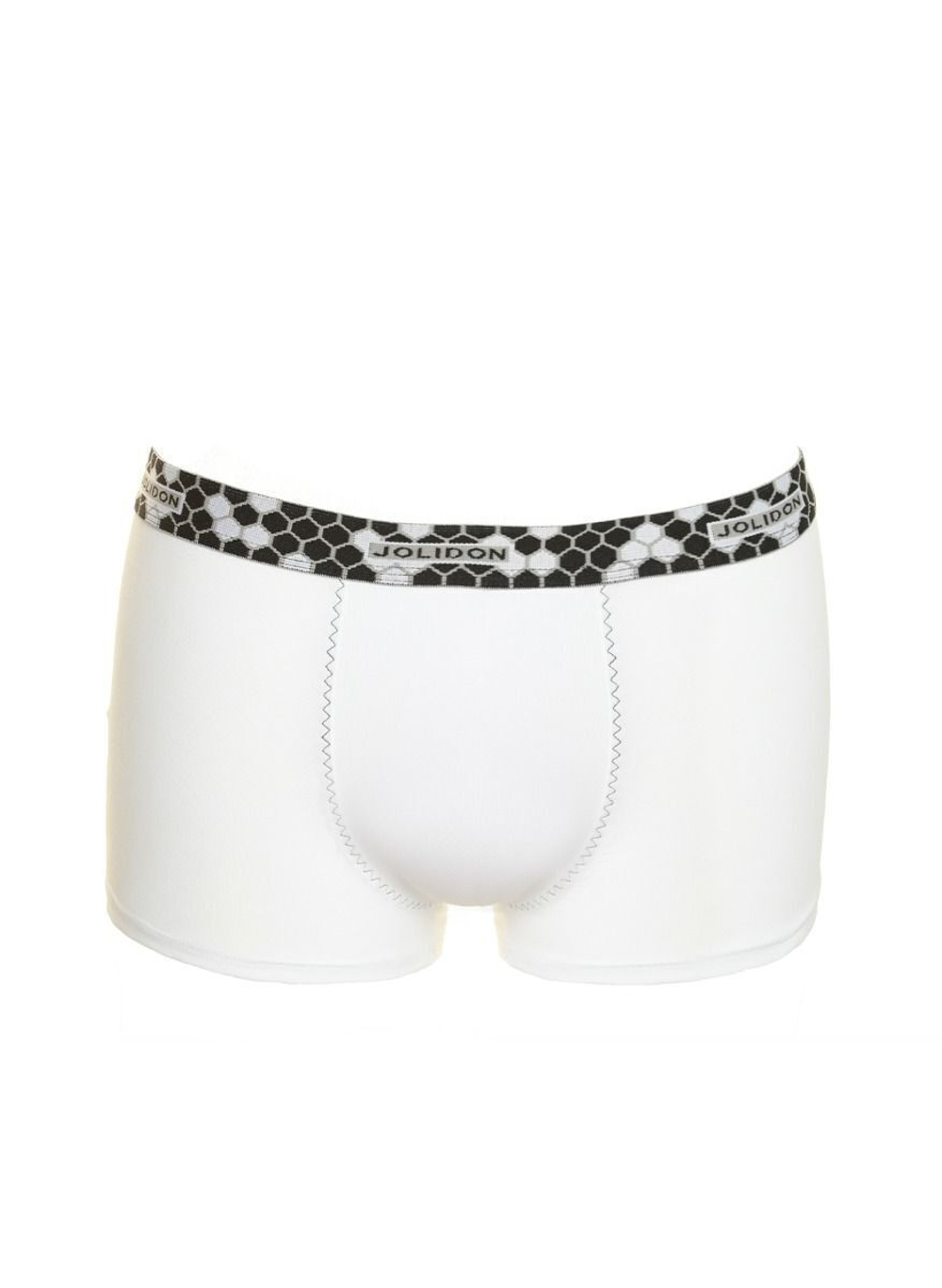 Мужские трусы-боксеры с широкой резинкой с рисунком в виде сот (Размер: XL) (Цвет: темно-синий)