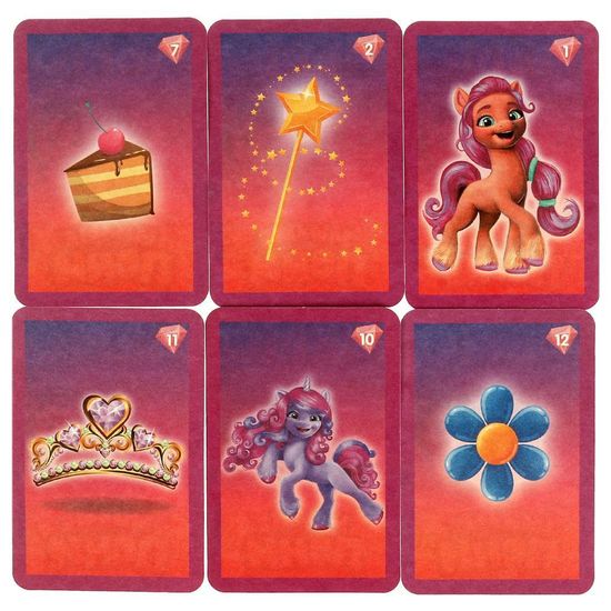 Карточная игра МЕМО. Милые пони. 50 карточек. 170х125х40 мм. Умные игры