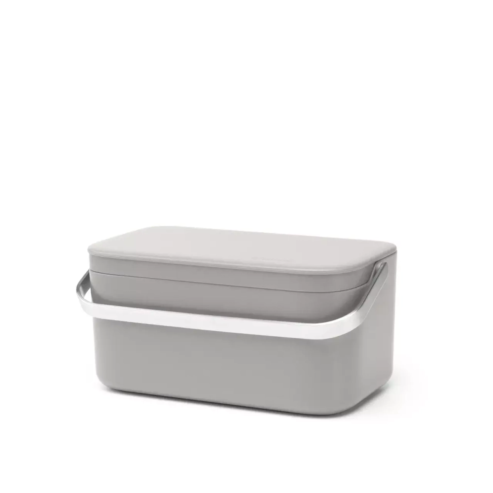 Brabantia - Контейнер для мусора Sort &amp; Go 1,8л, серый / артикул   230080  / GTIN 8710755230080