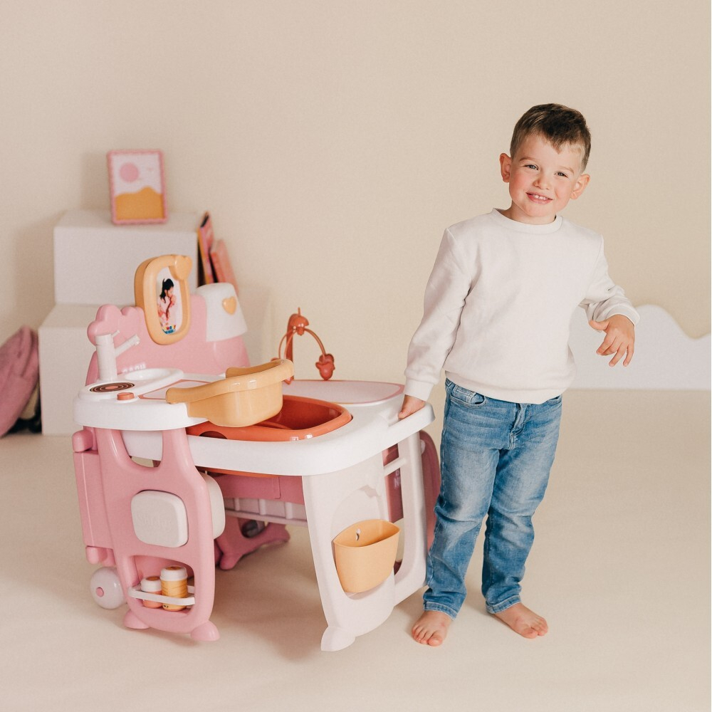 Smoby Baby Nurse - Уголок няни для кукольного дома 42 см + аксессуары 220394