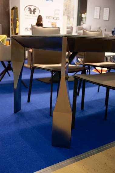 Стол Totem, 180х90 см, серая керамика