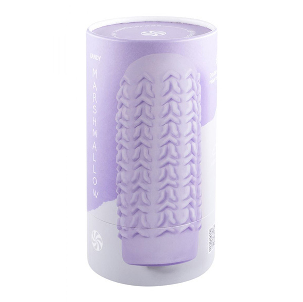 Сиреневый мастурбатор 13,9см Lola Games Marshmallow Maxi Candy 8075-03lola