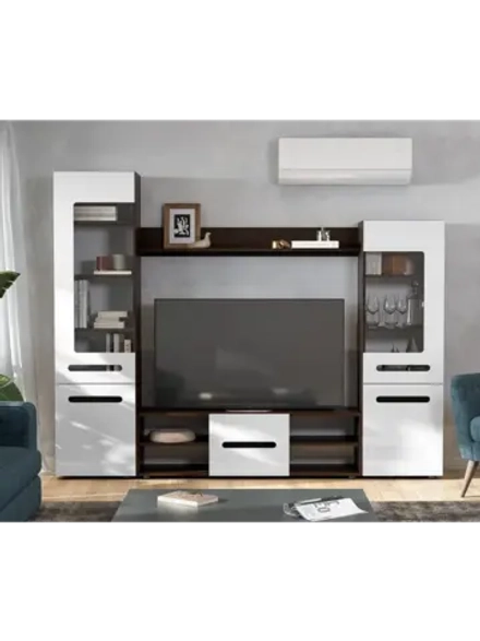 Стенка в гостиную со шкафом 240х37х190 см