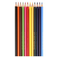 Rəngli karandaş \ Цветные карандаши 12 цветов, дерево, трехгранный