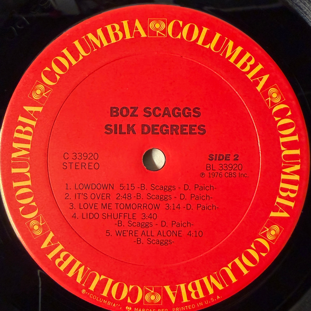 Boz Scaggs – Silk Degrees (США 1977г.)