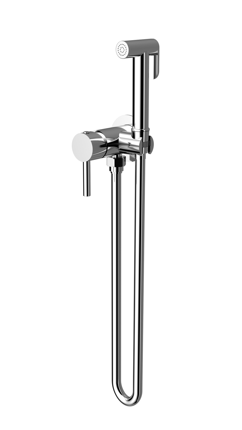 Гигиенический душ со смесителем Raiber Premium, Graceful RP-009, цвет хром