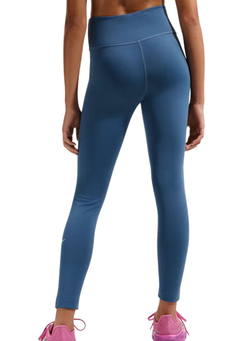 Брюки для девочки теннисные Nike Kids One Dri-Fit Tight - mystic navy/white