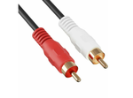Кабель аудио mini jack 3.5 mm - 2xRCA черный 1.5 м