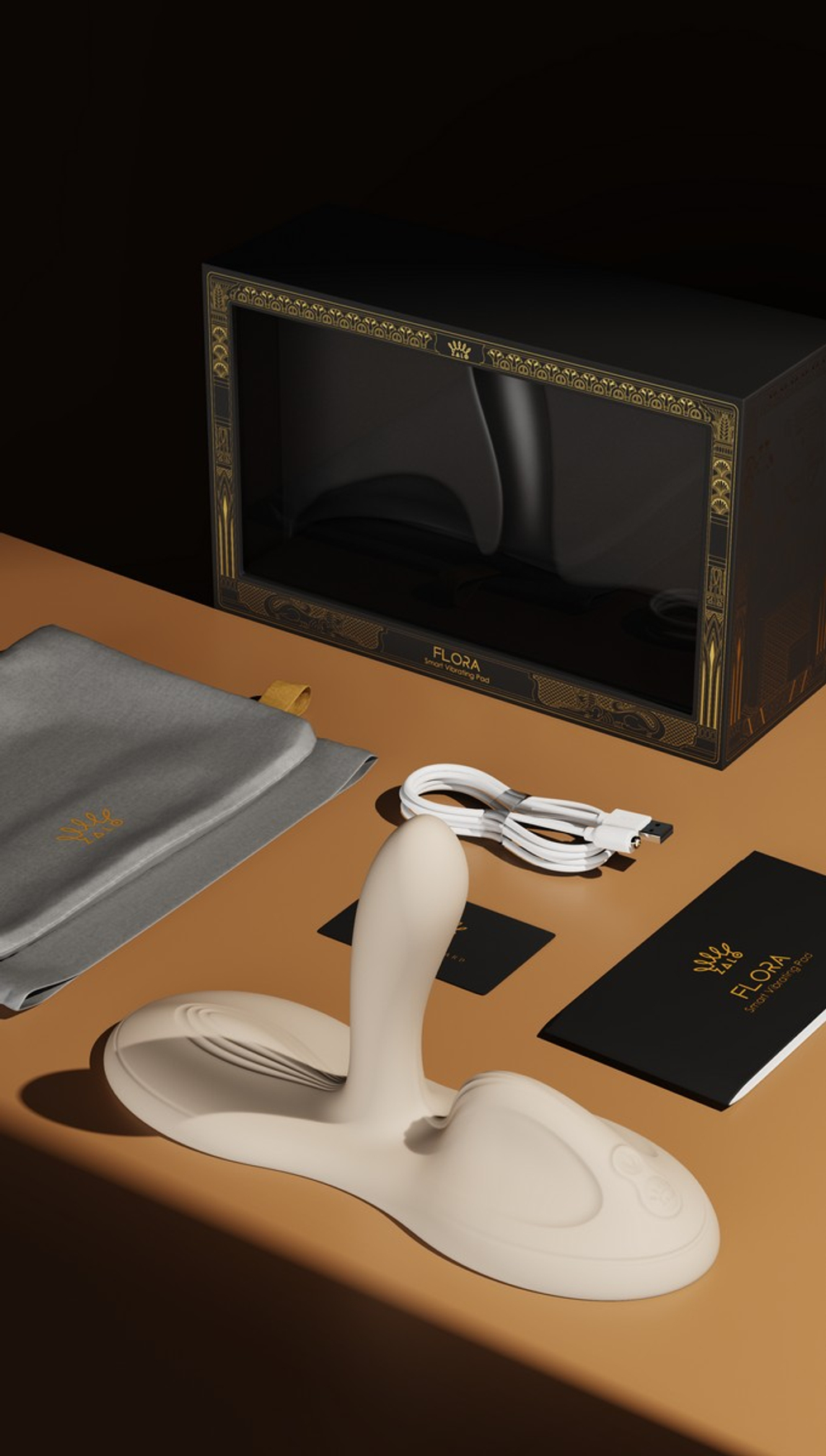 Zalo Flora +APP - Виброподушка с функцией нагрева