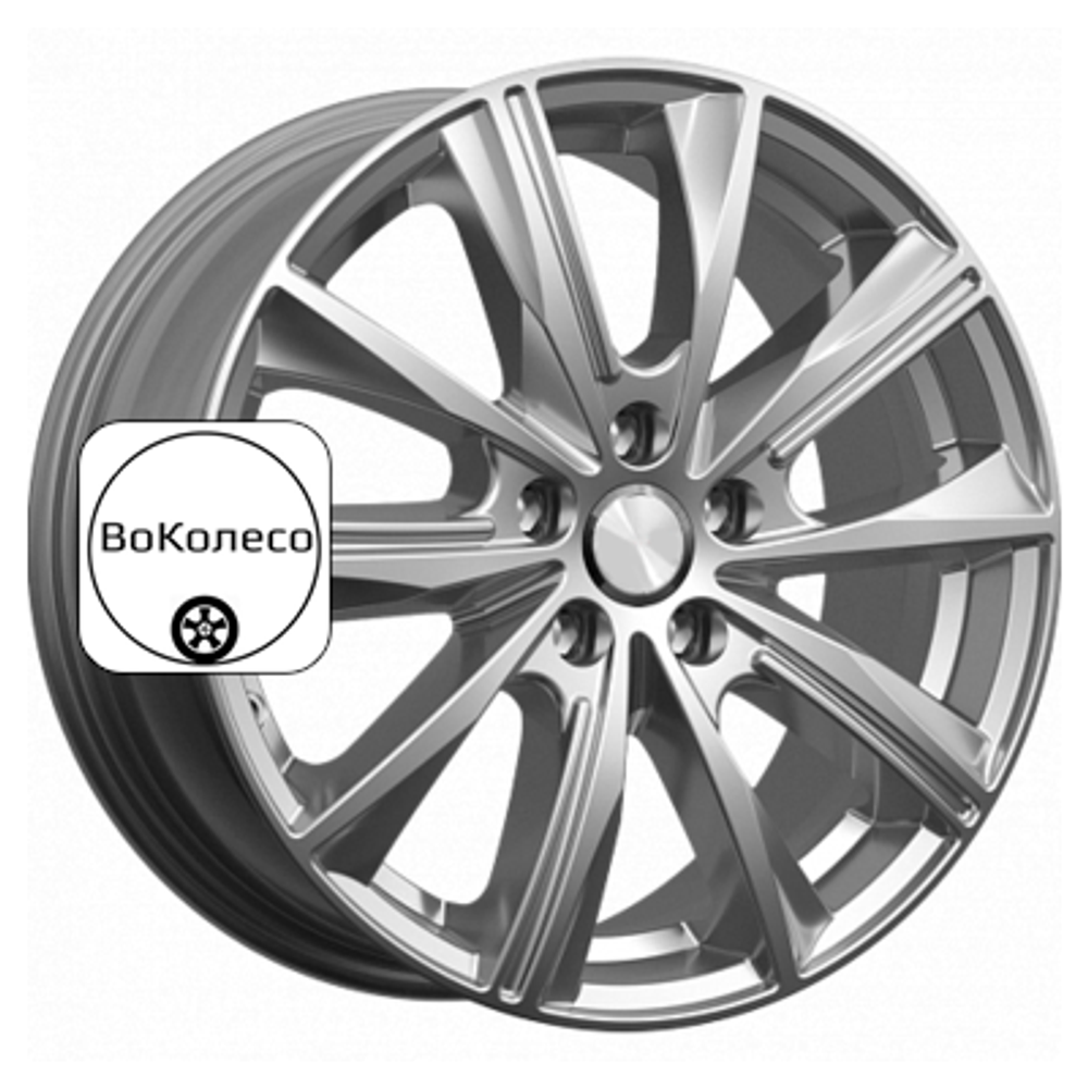 7x16/5x100 ET45 D56,1 Арнар (КС904) Дарк платинум K&K