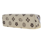 Пенал-косметичка "Monogram", 19*3,5*5см, 4 вида микс (Комплект 12шт.)