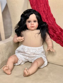 Кукла Реборн мягконабивная без одежды 60см (FA-240W)
