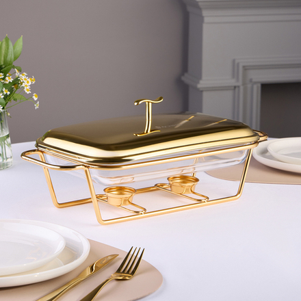 МАРМИТ AGNESS ПРЯМОУГ GOLD 2,2L