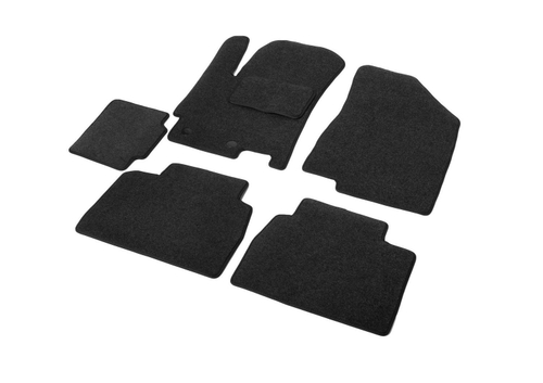 Коврики текстиль в салон, AutoFlex Business для JAC J7 лифтбек 2020-н.в., графит, 6 частей, 5920101