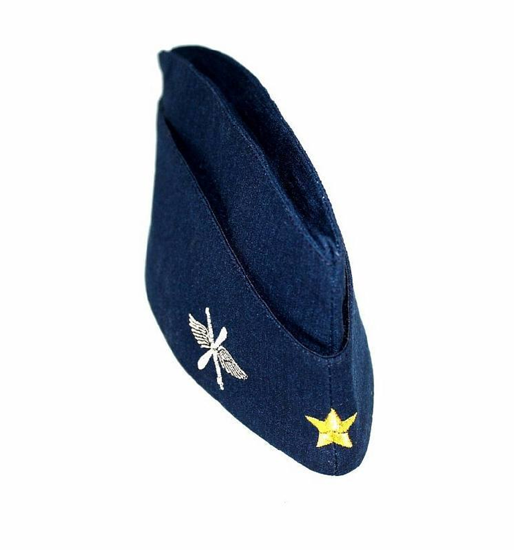 Пилотка ВВС синяя с вышивкой Rip-Stop