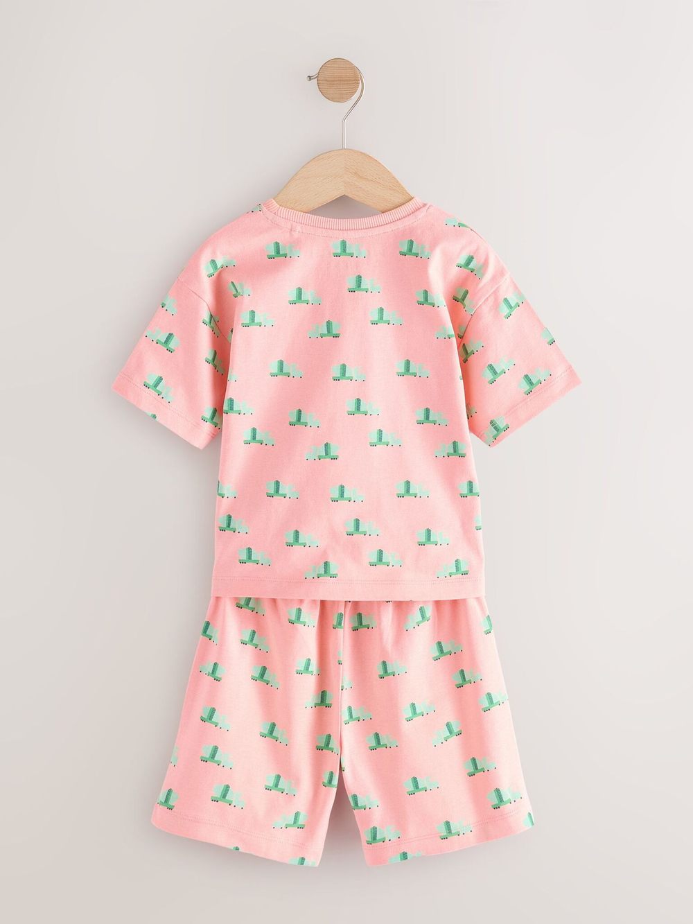 Пижама для мальчика Next AJ0-527, 3 шт., Желтый, Голубой, Розовый