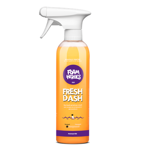 FHB020  Foam Heroes, Fresh Dash  500мл (квик-детейлер для интерьера маракуя)