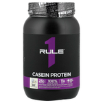 Rule One Proteins, протеиновая смесь для приготовления напитка с казеином, ванильный крем, 914 г (2,01 фунта)