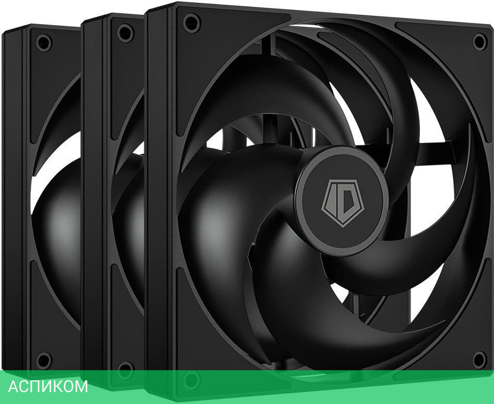 Комплект вентиляторов для корпуса ID-Cooling AS-120-K TRIO