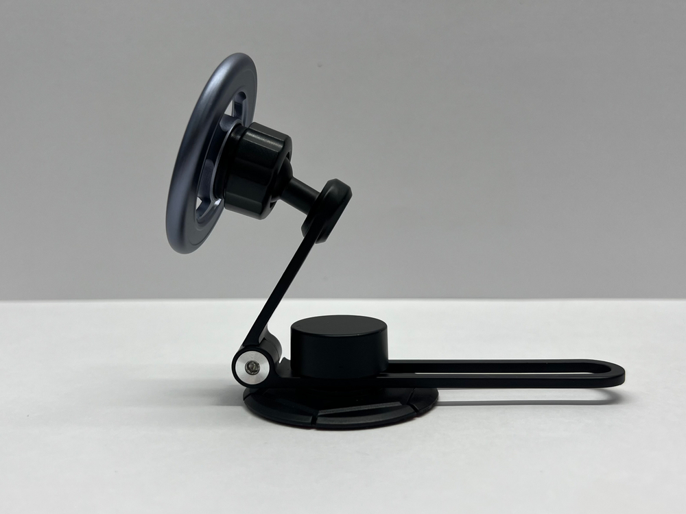 Держатель для телефона автомобильный в машину, на панель, с кольцом MagSafe, клеящаяся платформа, скотч + магнит, S55-M147, Цепкий (1 шт.)