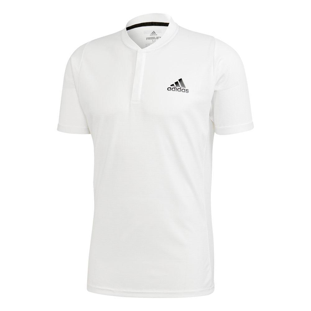 Мужское поло теннисное Adidas Freelift Polo Heat Ready - white/legend earth
