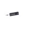 Adam Hall K4AJF2MM2 - адаптер TRS (jack) mono 6.3 mm (F) - TRS (jack) mono 3.5 mm (M), металлический