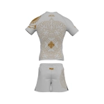 Рашгард + Шорты AL LEONE AIGA White