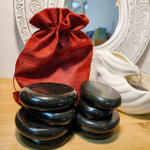 Камни для стоун-терапии 8 штук, в мешочке