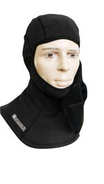 Подшлемник с защитой шеи Fleece Collar Open / Черный