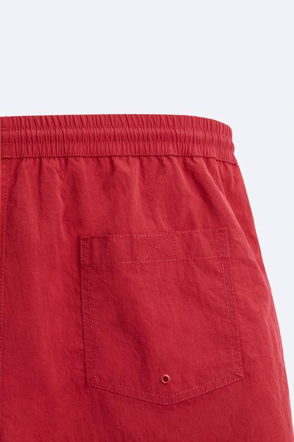 ZARA ПЛАВКИ КЛАССИЧЕСКОГО КРОЯ, КРАСНЫЙ