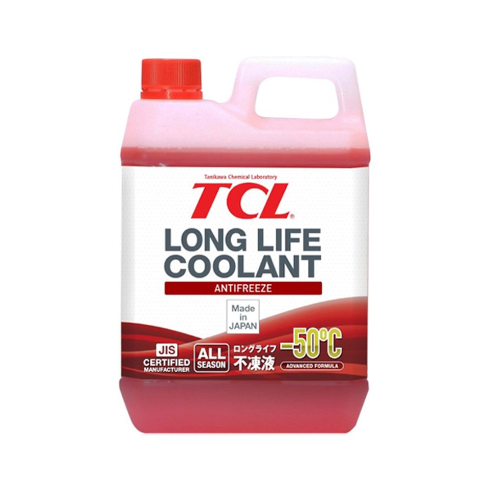 Жидкость охлаждающая красная TCL &quot;Long Life Coolant Red&quot;, -50* 2 л