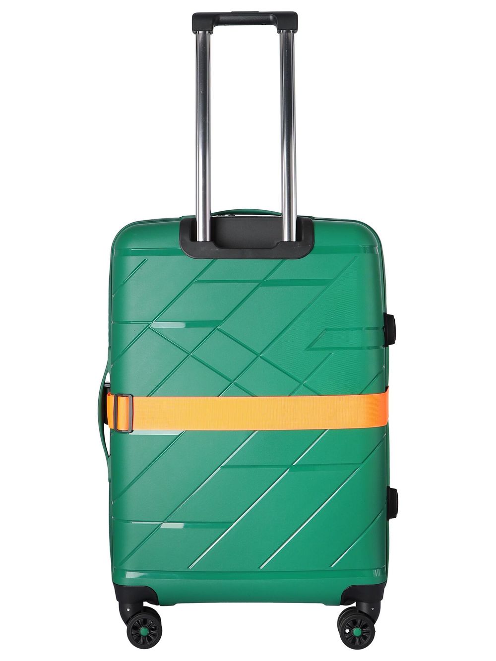 Чемодан 463 / С ремнем / Полипропилен