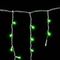 Светодиодная бахрома 3,1*0,5 м., 150 зеленых LED ламп, прозрачный провод ПВХ, Beauty led (PIL150-10-2G)