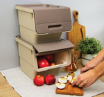 Ящик для хранения овощей и фруктов 12л с дополнительной вентиляцией М2396