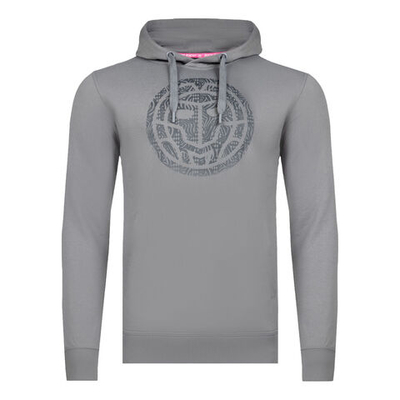 Мужская кофта теннисная BIDI BADU Orma Lifestyle Hoody Men - Grey