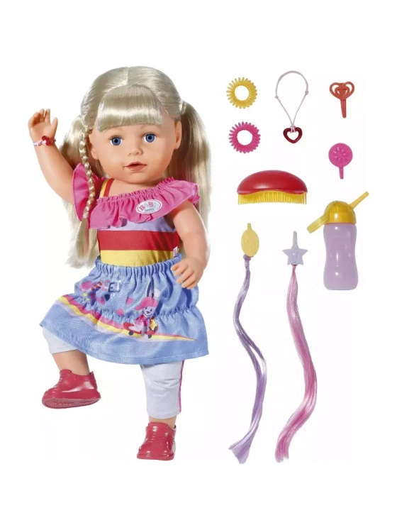 Интерактивная кукла сестричка беби бон 43см 830345