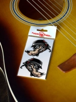 Стикеры - Крутой волк в каске