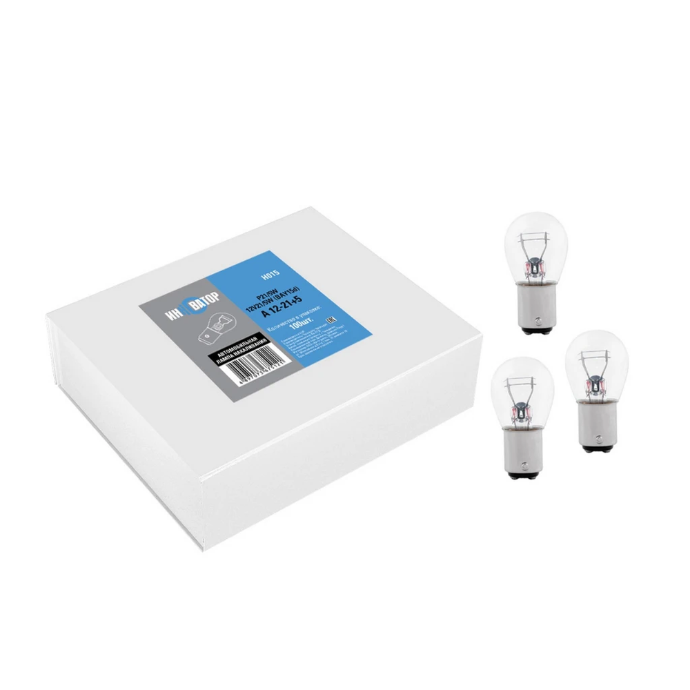 Галогенная лампа P21/5W 12V BAY15d Kraft Инноватор