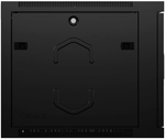 Шкаф настенный 19", 12U Cabeus SH-05F-12U60/35-R-BK